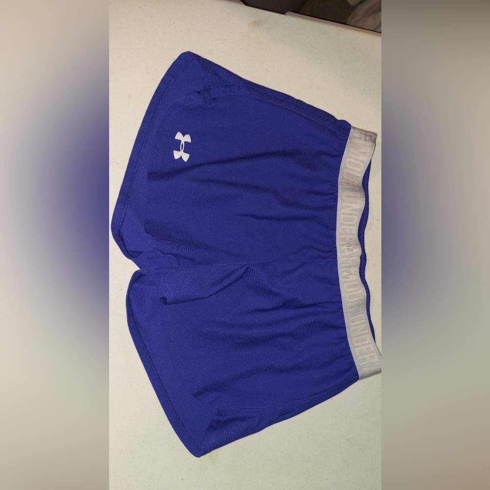 Under Armour Women's Royal Blue Athletic Shorts